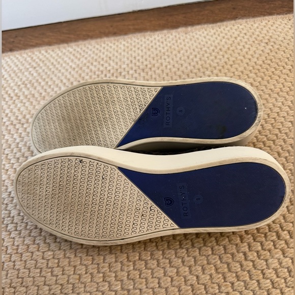 Rothy’s dark leopard slip on shoes (size 8) - Picture 4 of 4